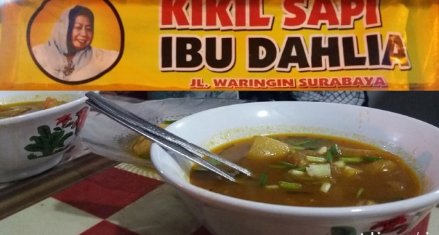 Goyang Kaki Dan Goyang Lidah Di Lontong Kikil Bu Dahlia