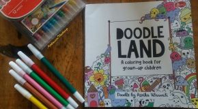 Doodle Land, A Coloring Book for Grown-Up Children