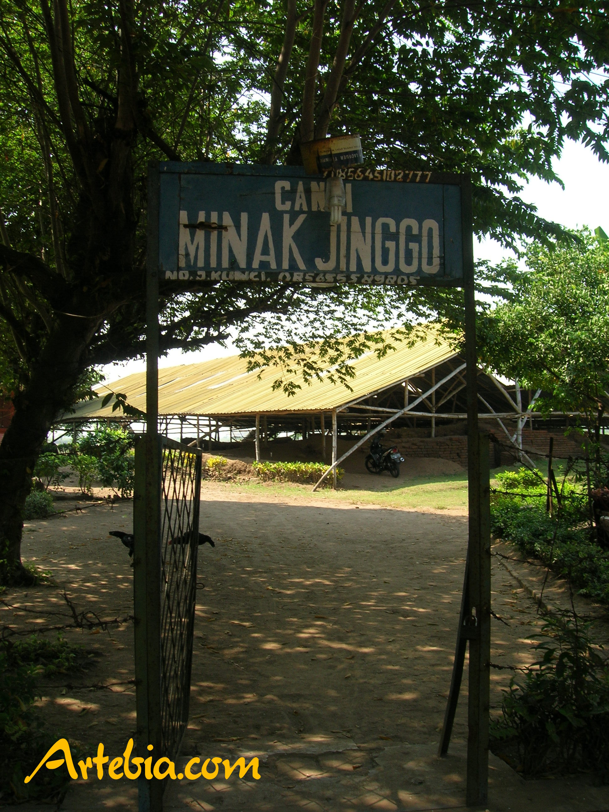 Pintu Candi Minak Jinggo