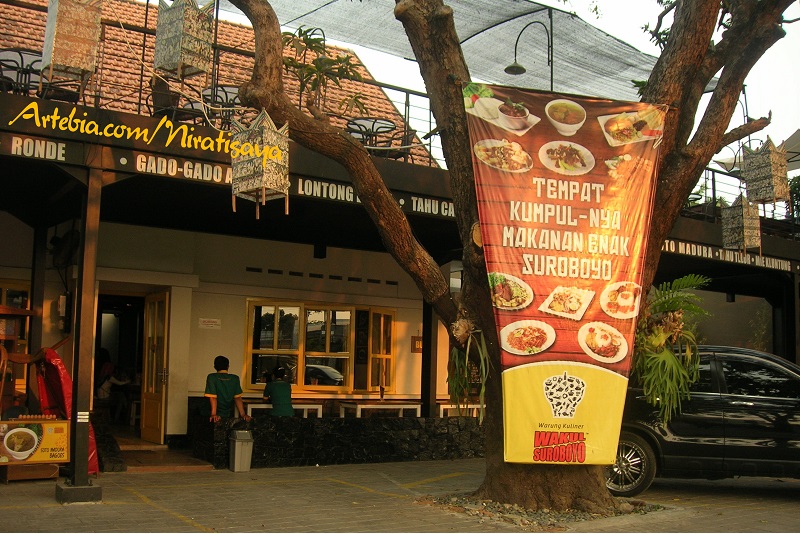 Bagian Luar Warung Kuliner