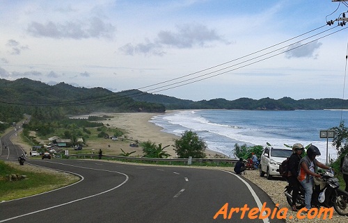 jalan lintas selatan panggul (trenggalek) - pacitan